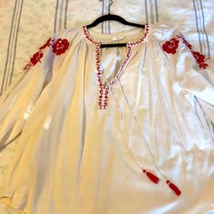 Size L H&M bohemian blouse